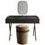 Elegance Personified: LUIS Dressing Table 3D model small image 2