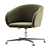 Modern Swivel Armchair by Zilioaldo 3D model small image 3