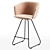 Modern Glove S472 Bar Chair 3D model small image 3