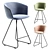 Modern Glove S472 Bar Chair 3D model small image 7