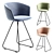 Modern Glove S472 Bar Chair 3D model small image 20