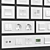 Modular Wall Switches & Sockets 3D model small image 3