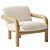 Modern Benson Chair 3D Model 3D model small image 1