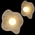  Blob Sconce #2 - Travertine 3D model small image 2