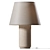 Colin King Travertine Accent Lamp 3D model small image 1