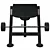 Titan Preacher Curl Bench V2 3D model small image 3