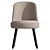 Modern Upholstered Rhys Side Chair 3D model small image 2