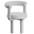 Elegant Kana Chair Design 3D model small image 3
