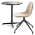 Modern Pato Table Eyes Chair 3D model small image 3