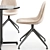 Modern Pato Table Eyes Chair 3D model small image 4