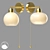 Modern Sconce Pendant Light Fixture 3D model small image 1