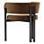 Bay Metal Armchair by NatureDesign 3D model small image 5