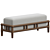 Heritage Ash Dining Bench Unique 3D model small image 2