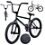 Stylish 2015 Reason Bikes Model 3D model small image 1