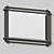 Industrial Chic Accent Mirror 3D model small image 2