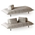 Paola Lenti Pod Sofa Bed 3D model small image 1