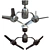 Russian Ceiling Fan: Efficient, Elegant 3D model small image 6