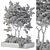 Outdoor Plant Set 29 Bundle 3D model small image 7