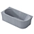 Modern Acrylic Bath ABBER AB9257 3D model small image 4