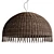 Croco Rattan Pendant: 120.5x100.4x100.5cm 3D model small image 1