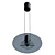 Sleek Delumina Glass Pendant Lamp 3D model small image 4