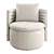 Swivel Chair Dantone Home Cole 3D model small image 2