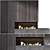 Modern Fireplace Design 3D Model 3D model small image 2