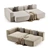 Luxurious Sofa Design by Tuo 3D model small image 7