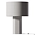 Sleek Wood Table Lamp 3D model small image 2