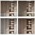 Kushi Decor Wardrobe with Various Inserts 3D model small image 2