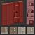 Kushi Decor Wardrobe with Various Inserts 3D model small image 7