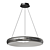 Asymmetric Ring LED Pendant Light 3D model small image 1