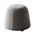 Color-Changing Velvet Pouf Set 3D model small image 4