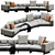 Modern Minotti Dylan 3D Model 3D model small image 2