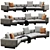Modern Minotti Dylan 3D Model 3D model small image 4