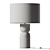 Modern Totem Ceramic Table Lamp 3D model small image 2