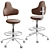  Ergonomic Savo Spine High Chair 3D model small image 3