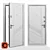 Urban Secure Door Solution 3D model small image 3