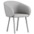 Sleek Modern Nasu Armchair 3D model small image 6