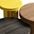Circle Modular Coffee Tables 3D model small image 5
