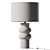 Elegant Stoneware Table Lamp 3D model small image 2