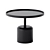 Stylish Black Wood Coffee Table 3D model small image 1