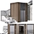 Compact Elevator & Stair Model 3D model small image 1