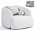 Marac Fabric Armchair Aland 2015 3D model small image 6