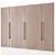 Francisco Swing Door Wardrobe 3D model small image 7