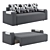 Flagship Sofa: Versatile & Stylish 3D model small image 1