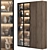 Modular Bookcase with High-Quality Textures 3D model small image 2