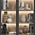 Modular Bookcase with High-Quality Textures 3D model small image 3