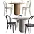 Sleek Baycheer Round Table Dining 3D model small image 2