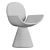 Sleek Youpi Chair by Bonaldo 3D model small image 7